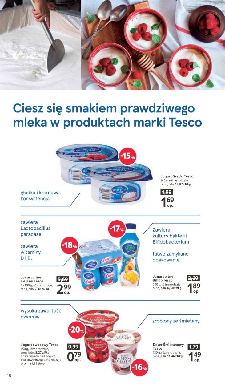 Gazetka promocyjna Tesco str. 18