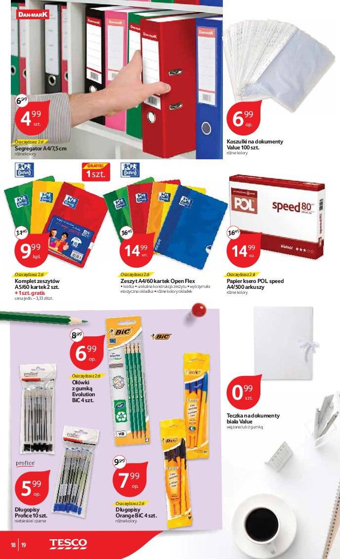 Gazetka promocyjna Tesco str. 18