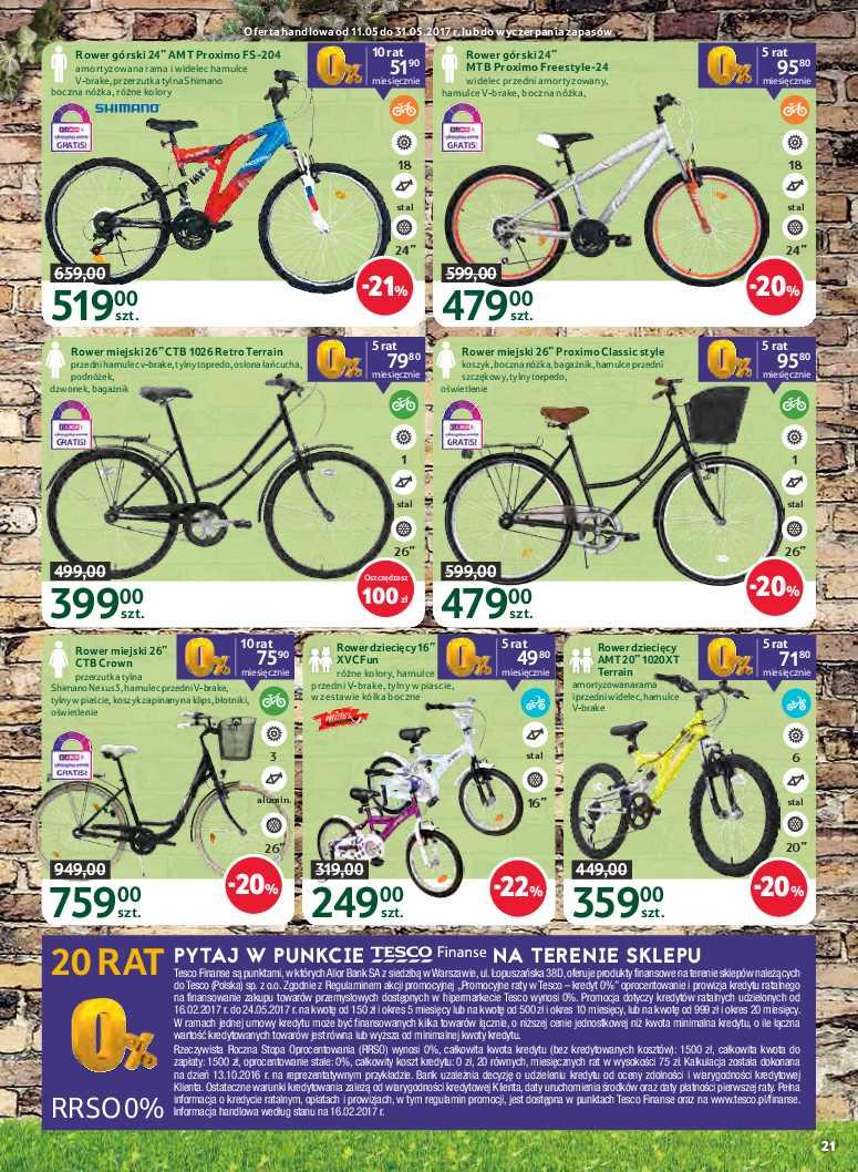 Gazetka promocyjna Tesco str. 21