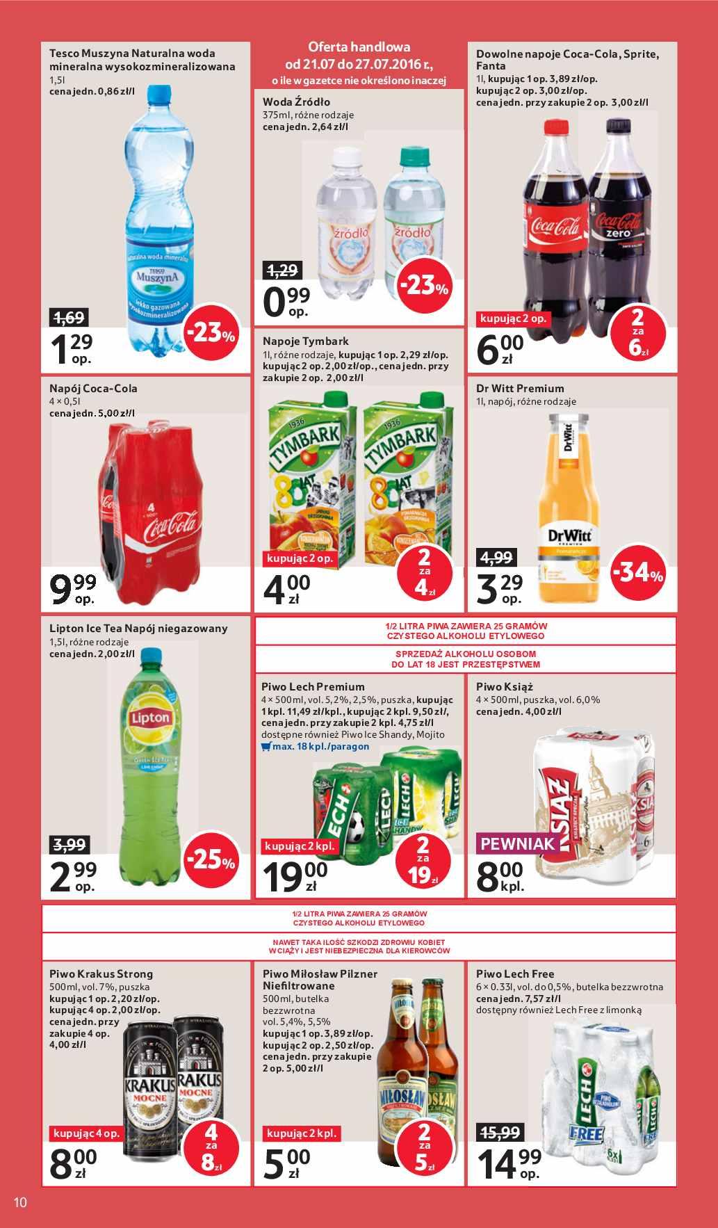 Gazetka promocyjna Tesco str. 10