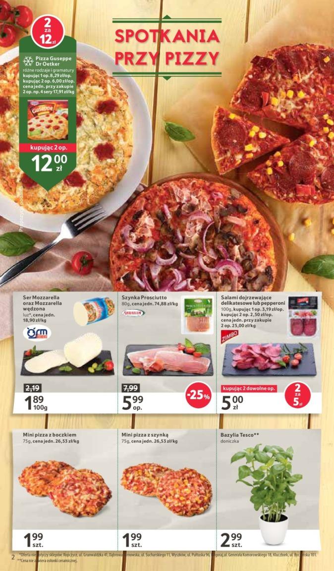 Gazetka promocyjna Tesco str. 2