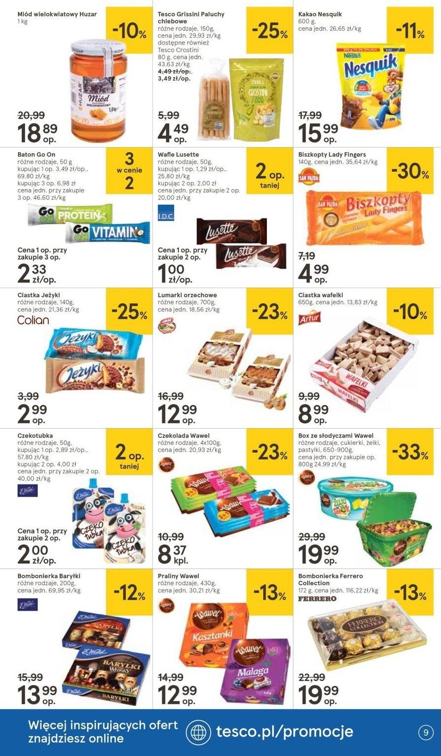 Gazetka promocyjna Tesco str. 9