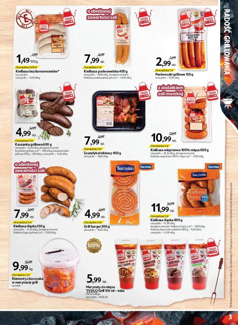 Gazetka promocyjna Tesco str. 3