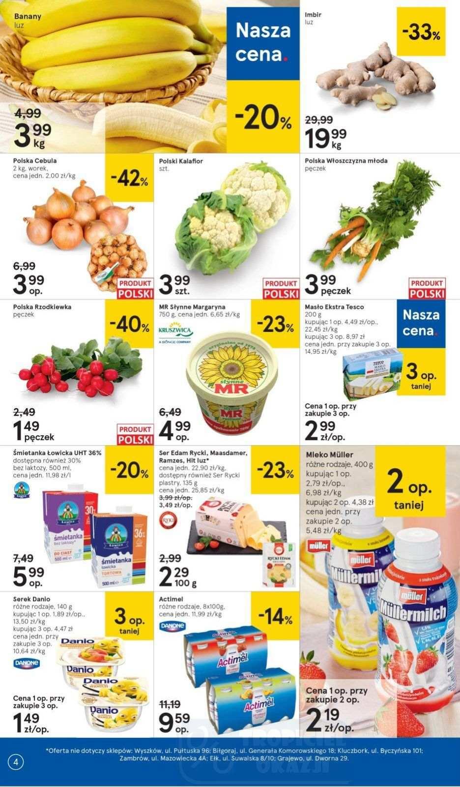 Gazetka promocyjna Tesco str. 4