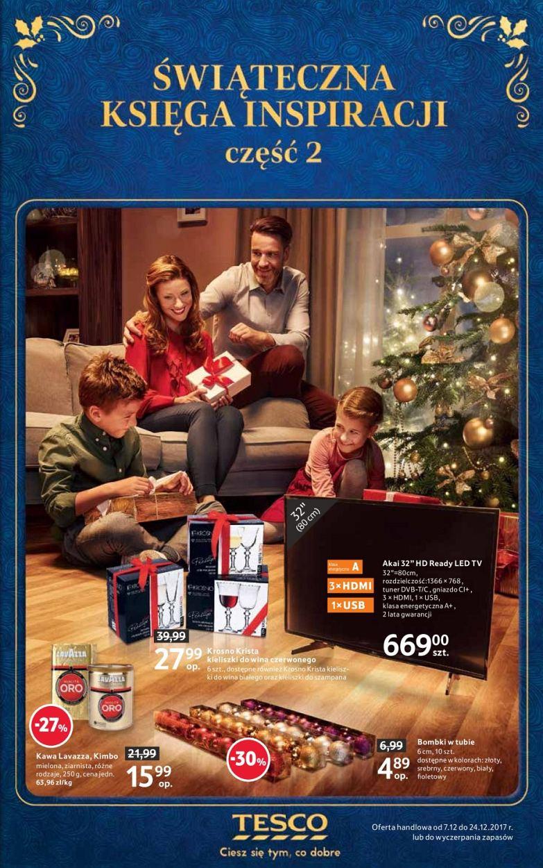 Gazetka promocyjna Tesco str. 1