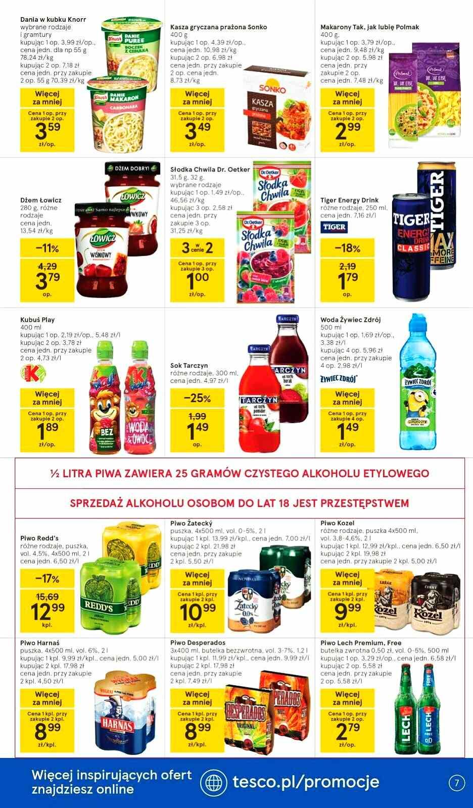 Gazetka promocyjna Tesco str. 7