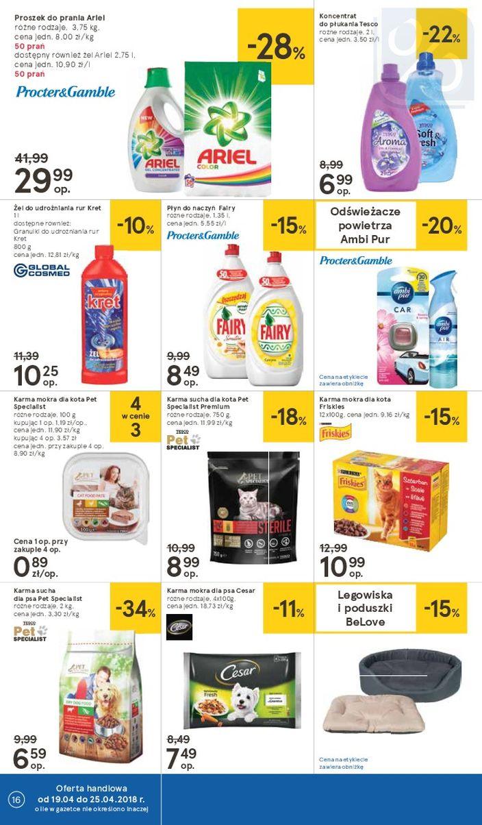Gazetka promocyjna Tesco str. 16