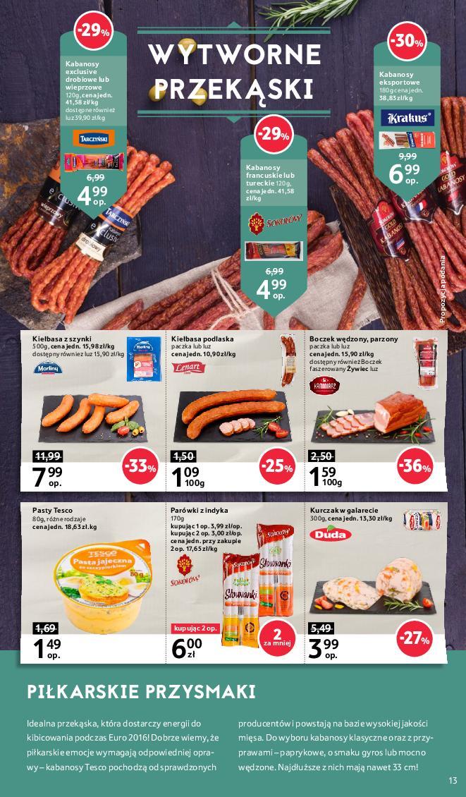 Gazetka promocyjna Tesco str. 13