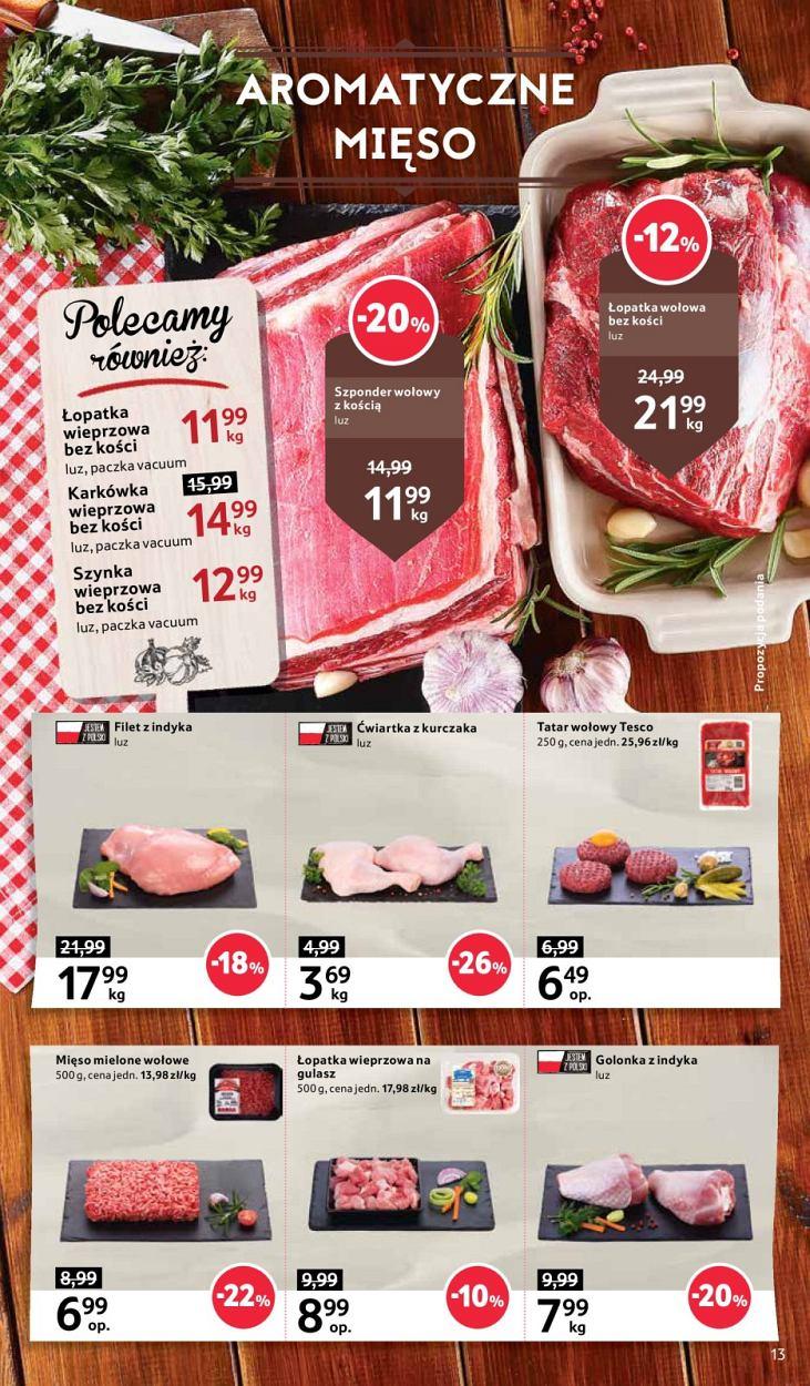Gazetka promocyjna Tesco str. 13