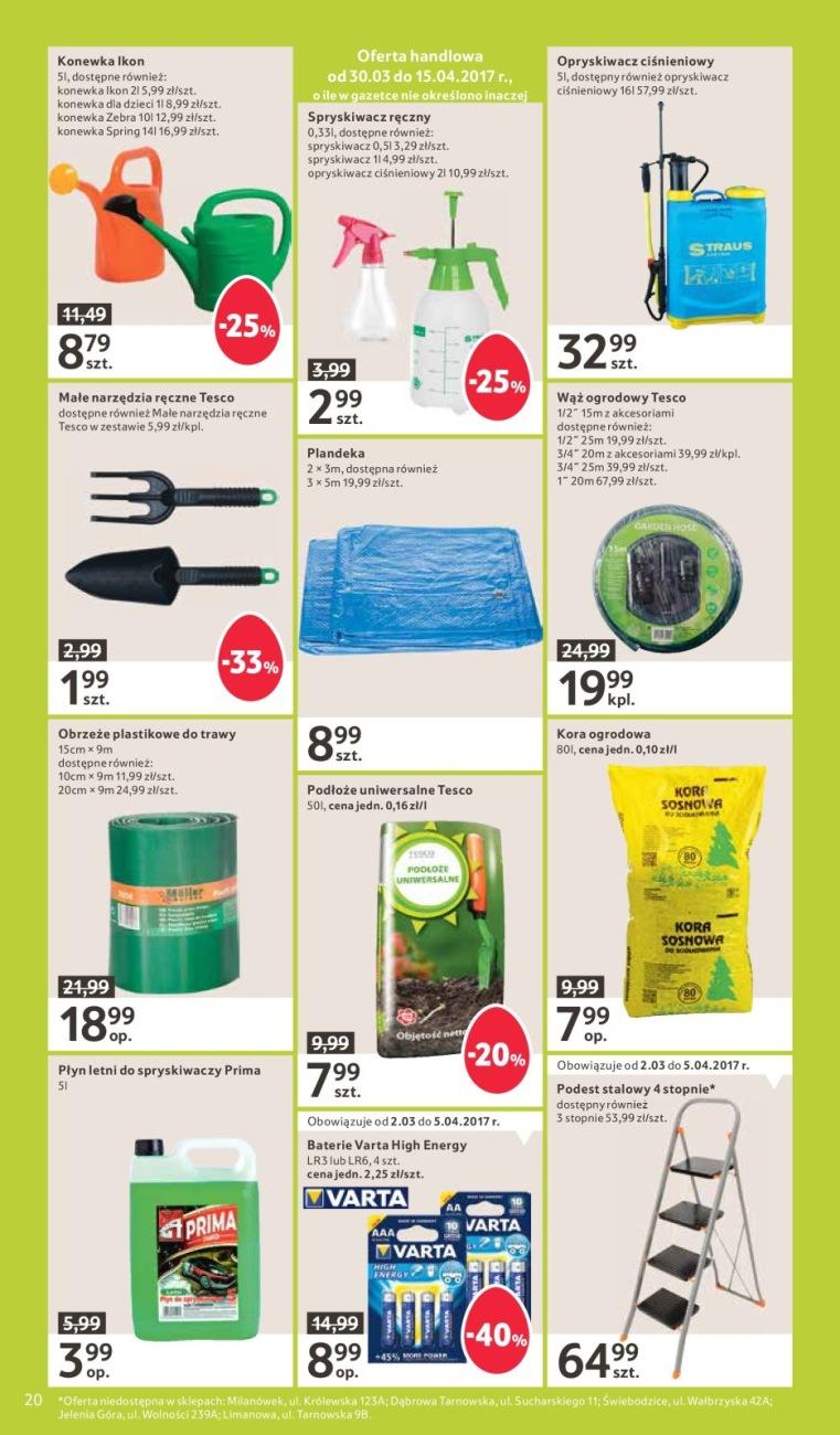 Gazetka promocyjna Tesco str. 20