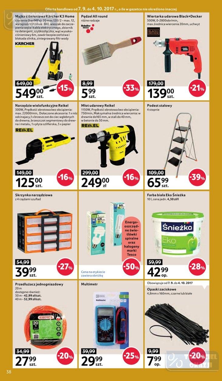 Gazetka promocyjna Tesco str. 38