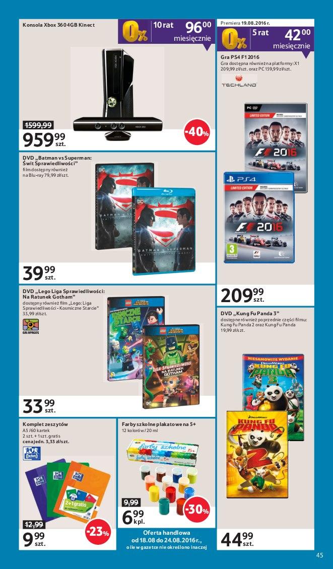 Gazetka promocyjna Tesco str. 45