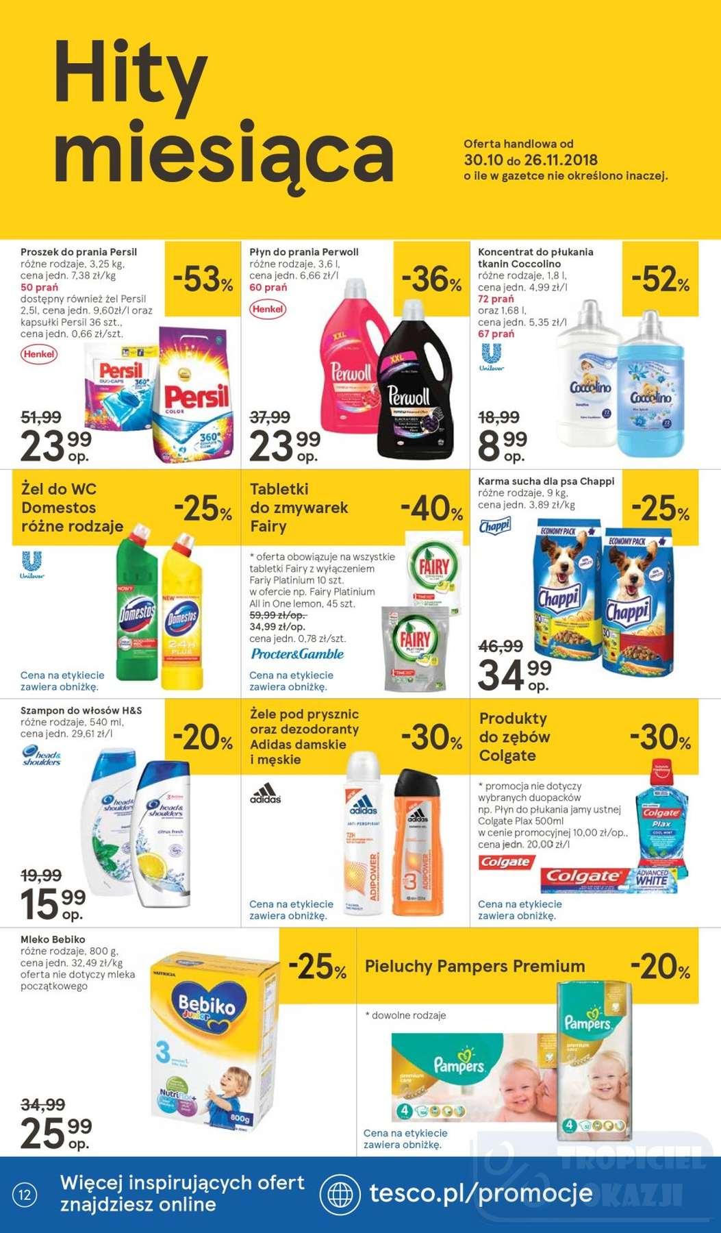 Gazetka promocyjna Tesco str. 12