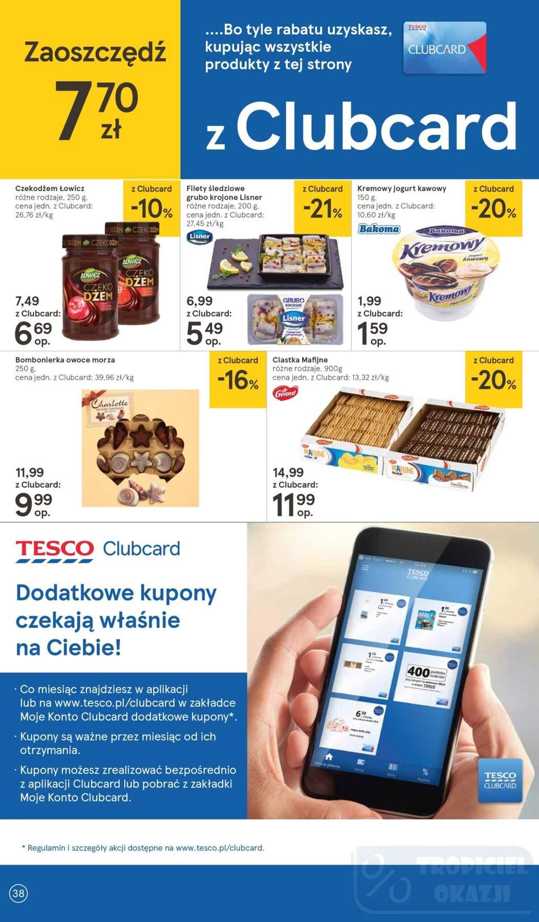 Gazetka promocyjna Tesco str. 38