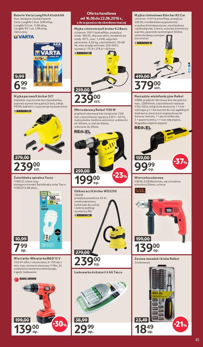 Gazetka promocyjna Tesco str. 45