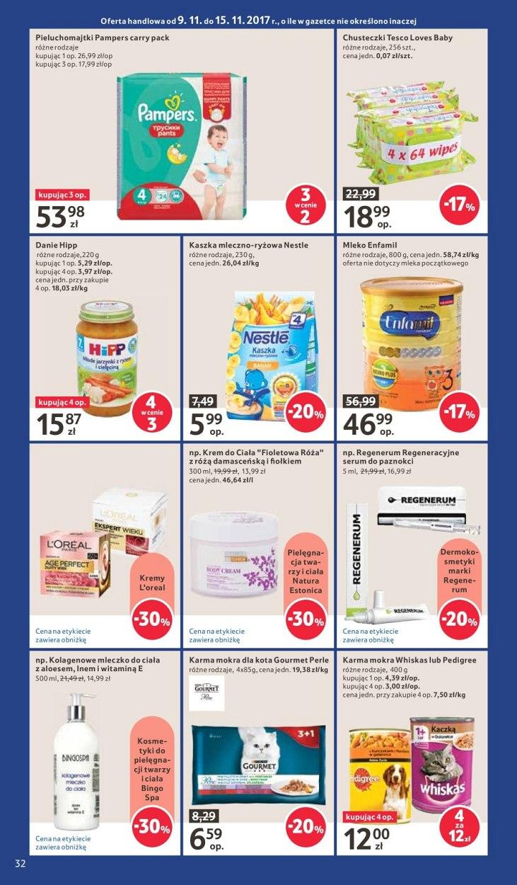 Gazetka promocyjna Tesco str. 32