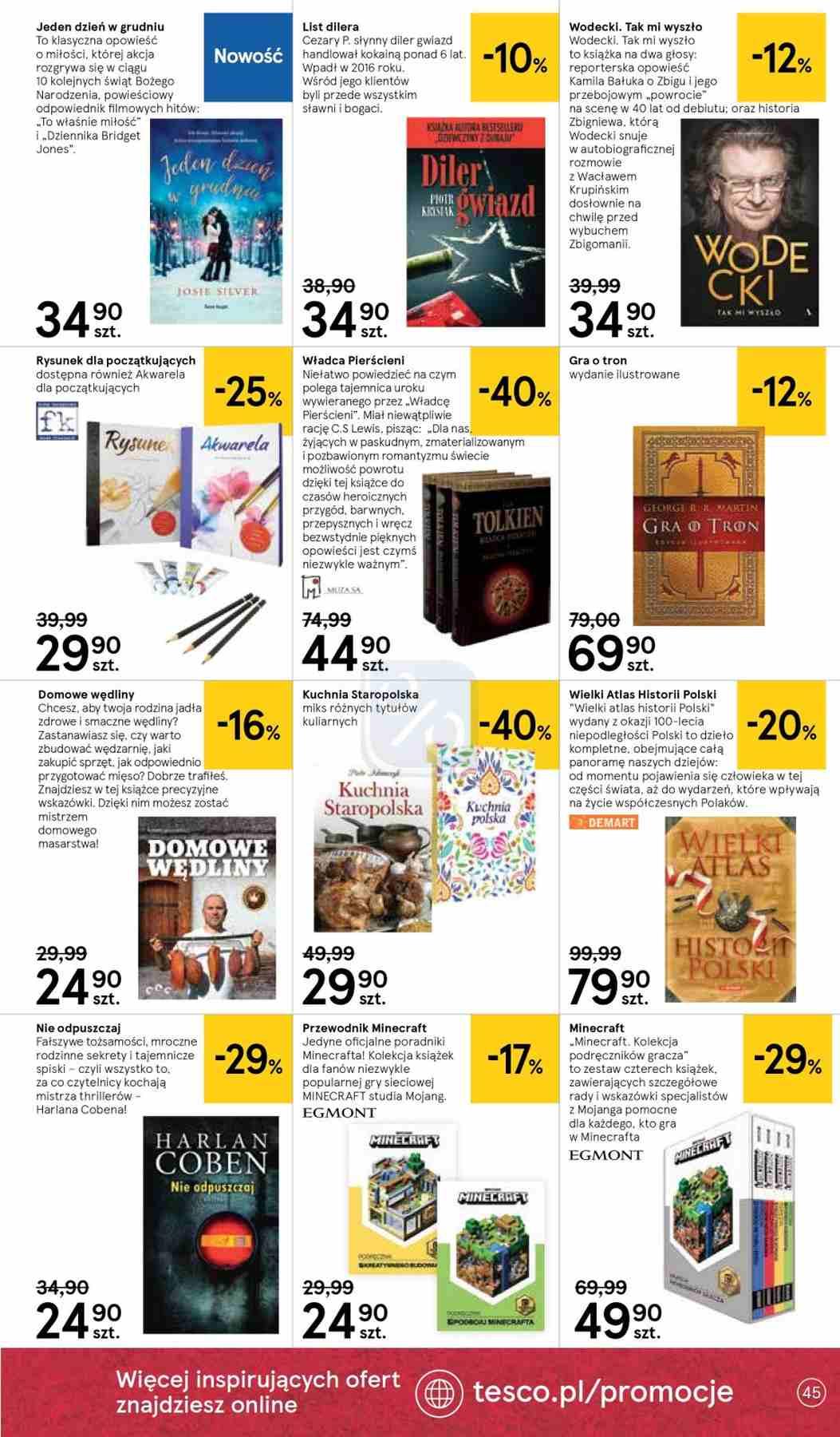 Gazetka promocyjna Tesco str. 45