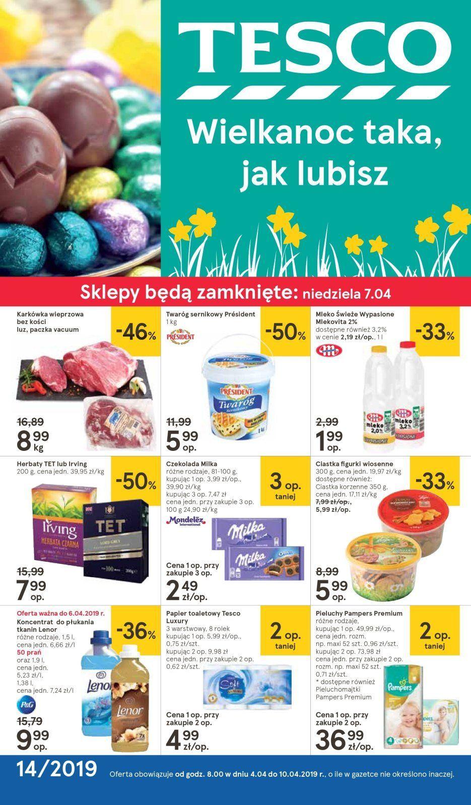 Gazetka promocyjna Tesco str. 1