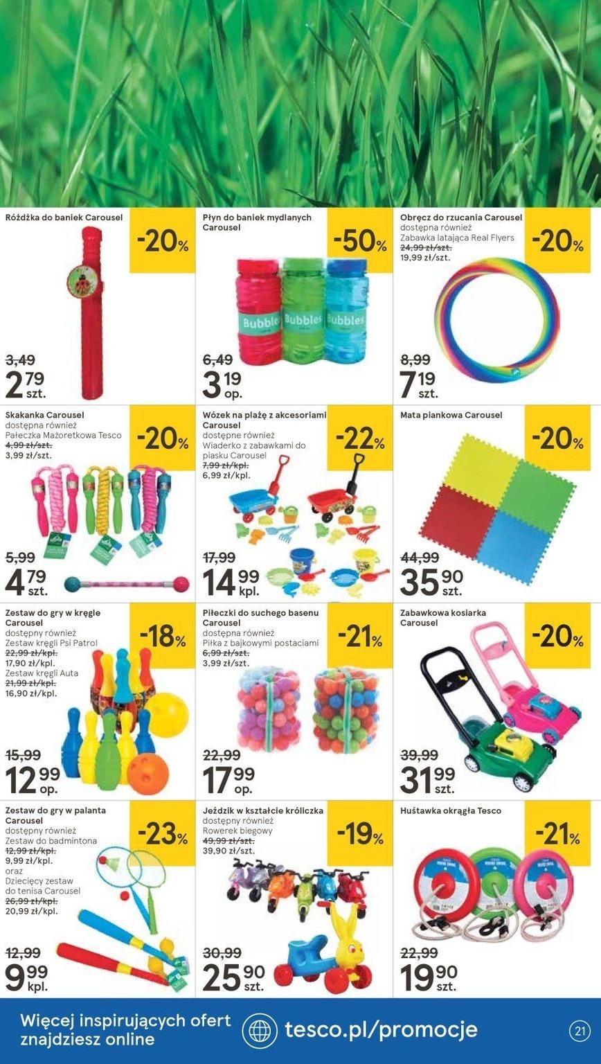 Gazetka promocyjna Tesco str. 21
