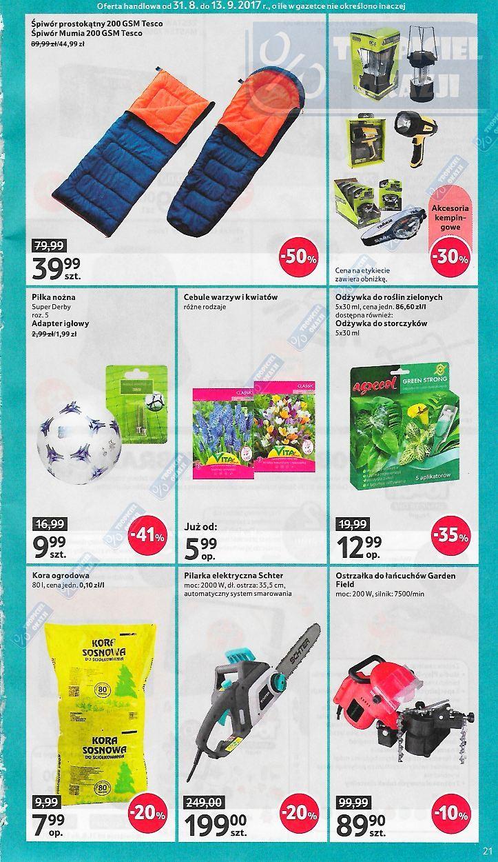 Gazetka promocyjna Tesco str. 21
