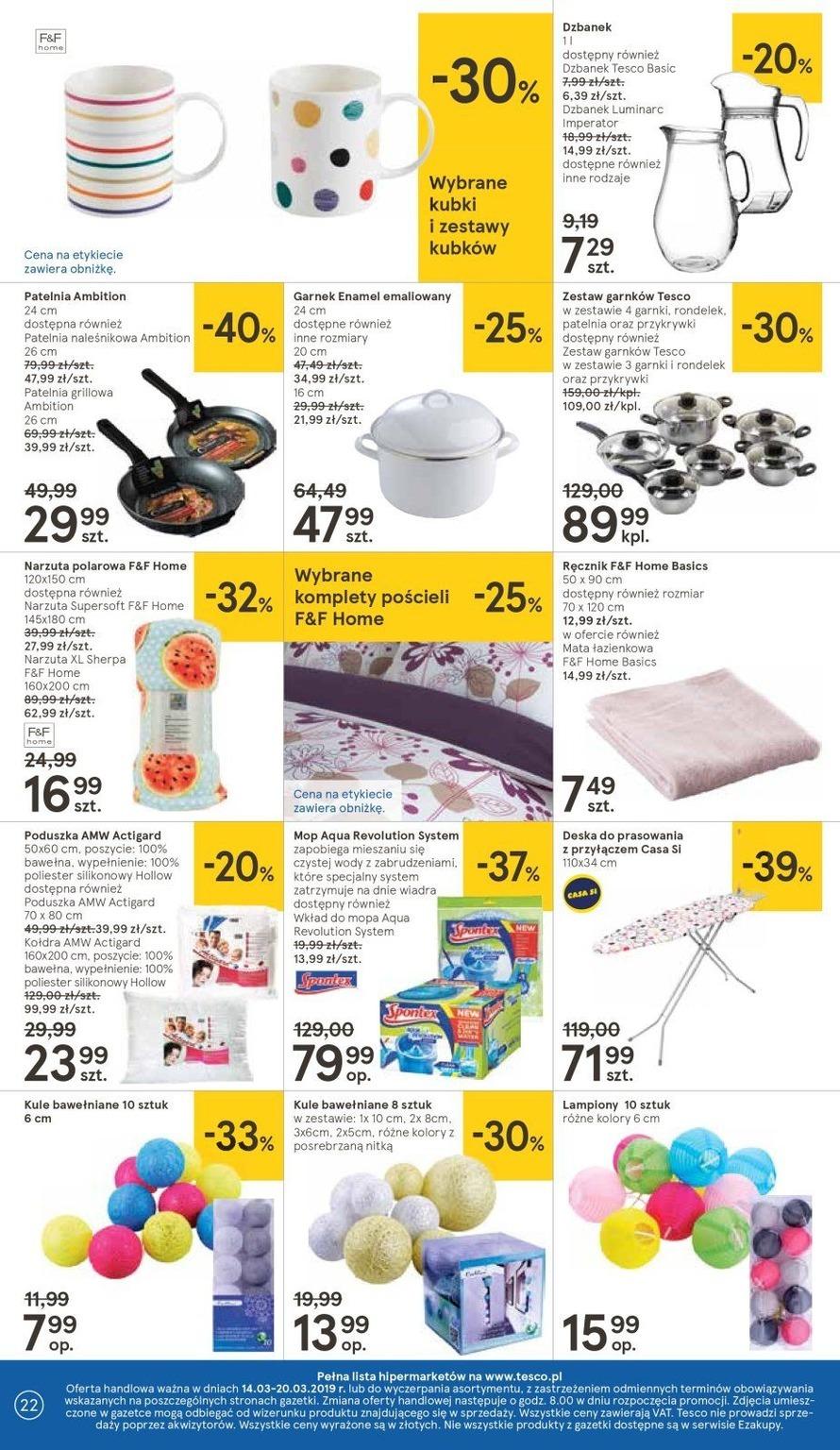 Gazetka promocyjna Tesco str. 22