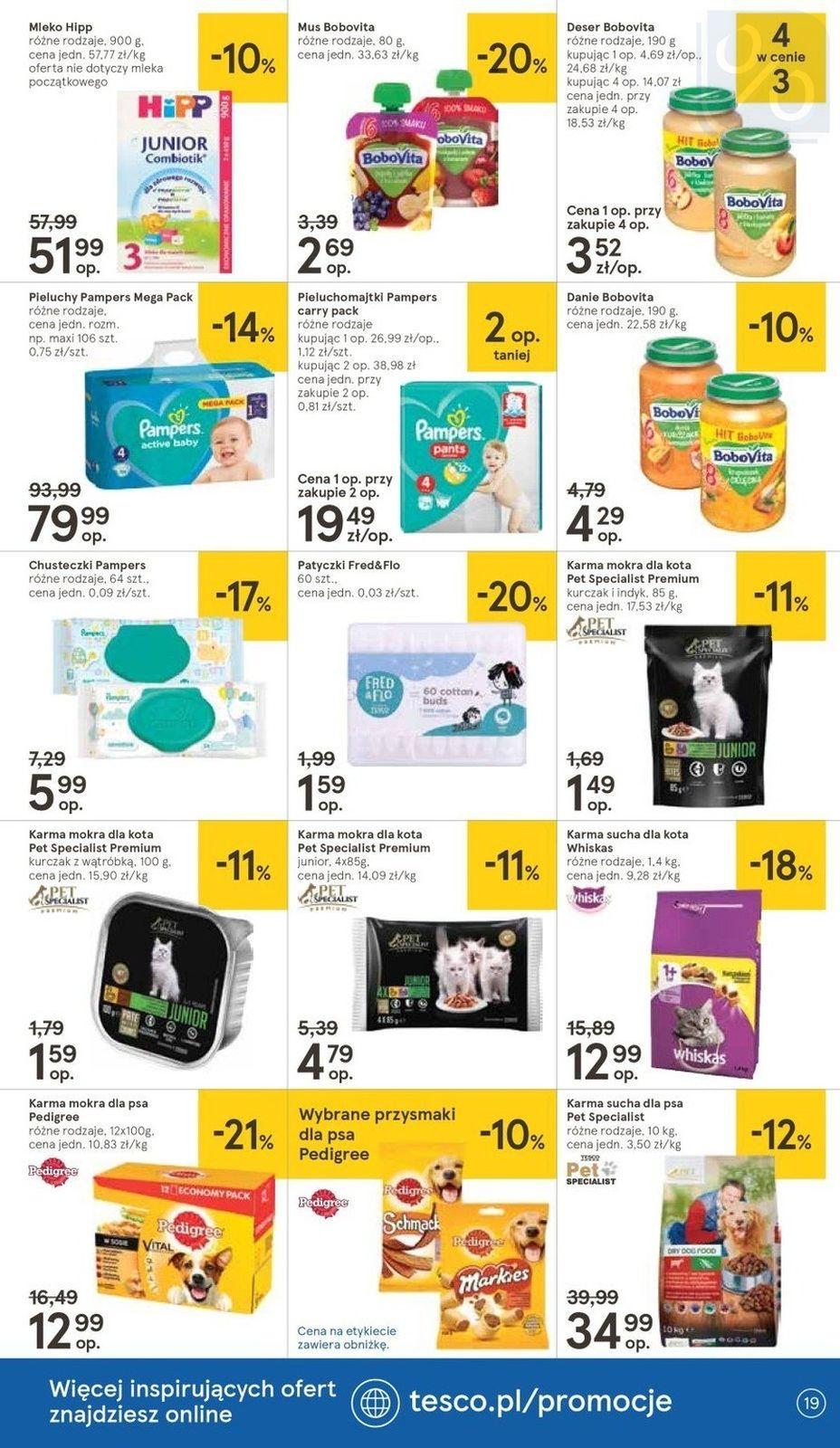 Gazetka promocyjna Tesco str. 19