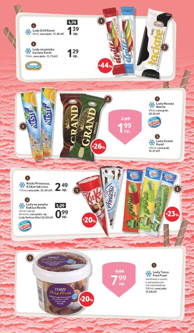 Gazetka promocyjna Tesco str. 15