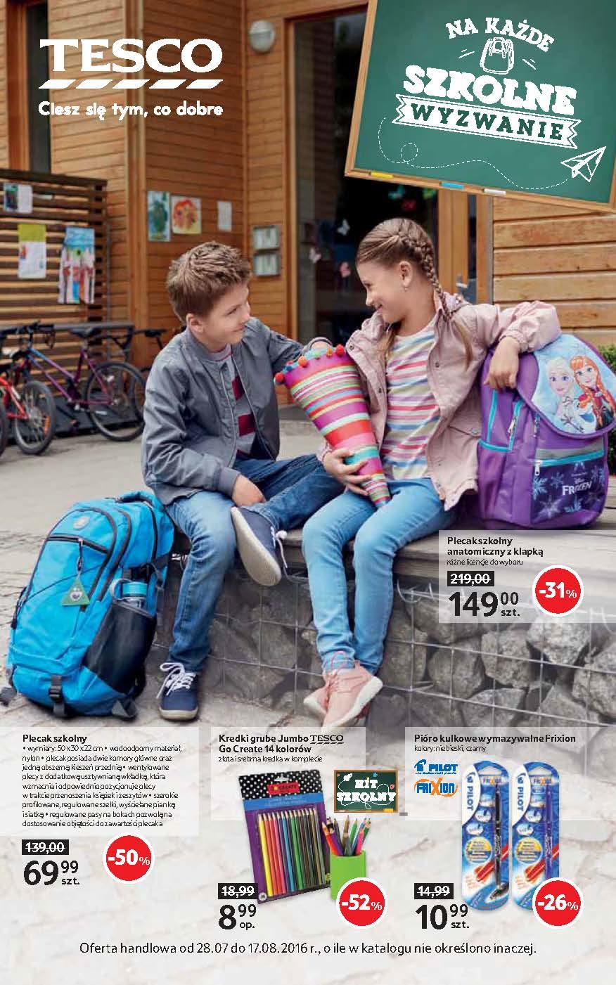 Gazetka promocyjna Tesco str. 1