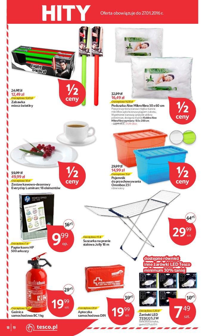 Gazetka promocyjna Tesco str. 18