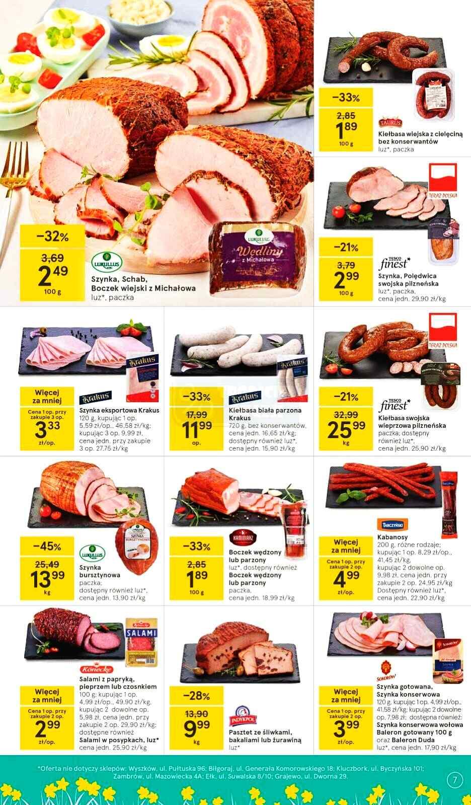 Gazetka promocyjna Tesco str. 7