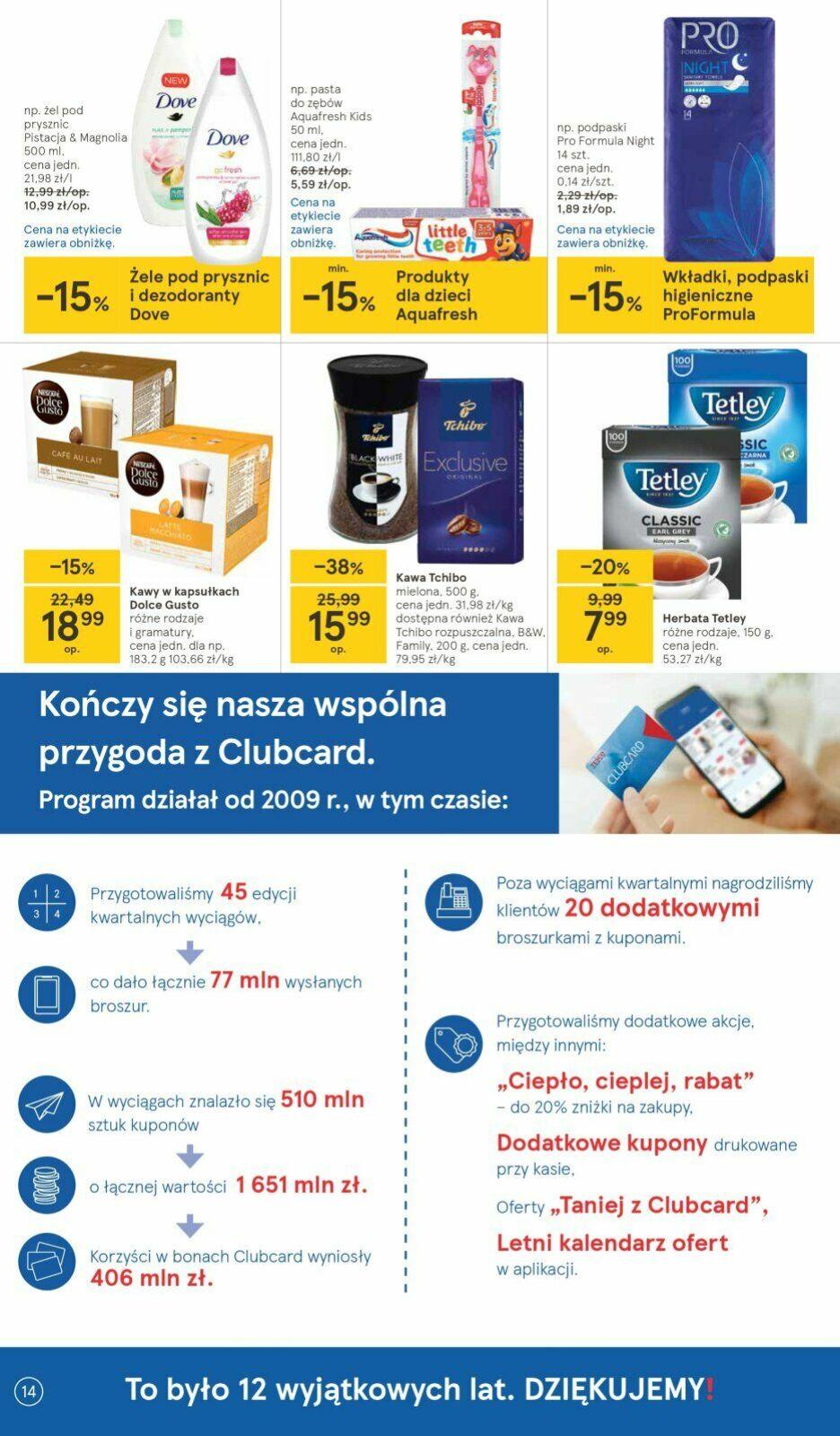 Gazetka promocyjna Tesco str. 14