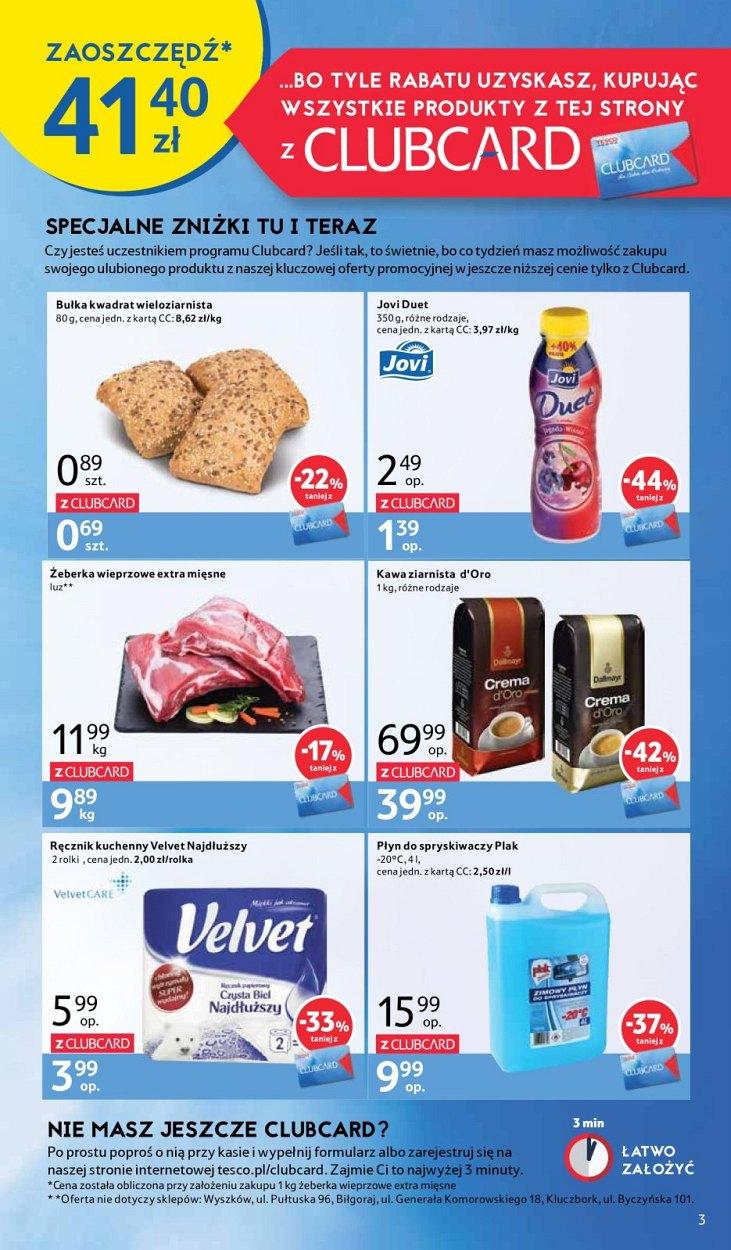 Gazetka promocyjna Tesco str. 3