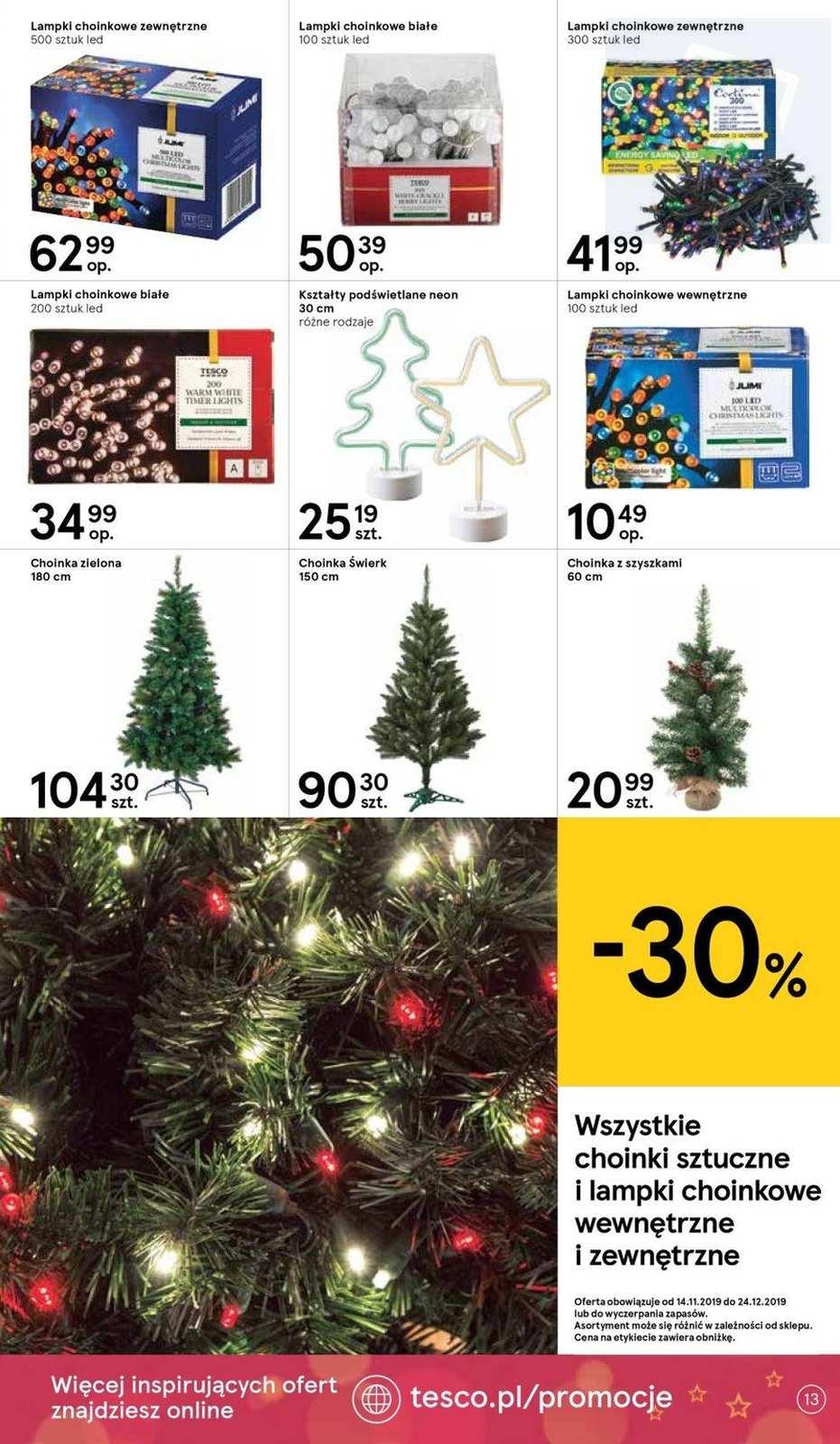 Gazetka promocyjna Tesco str. 13
