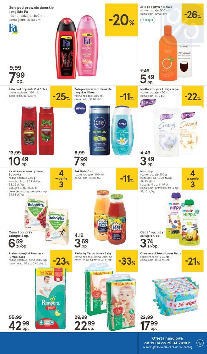Gazetka promocyjna Tesco str. 17