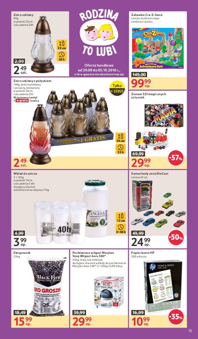 Gazetka promocyjna Tesco str. 15
