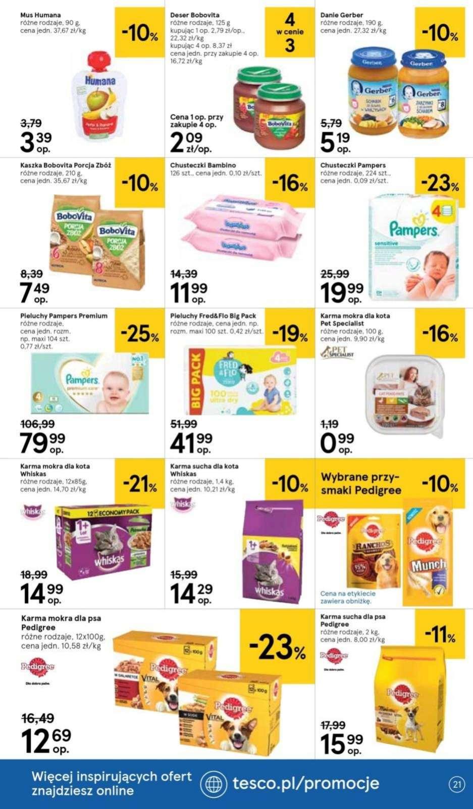 Gazetka promocyjna Tesco str. 21