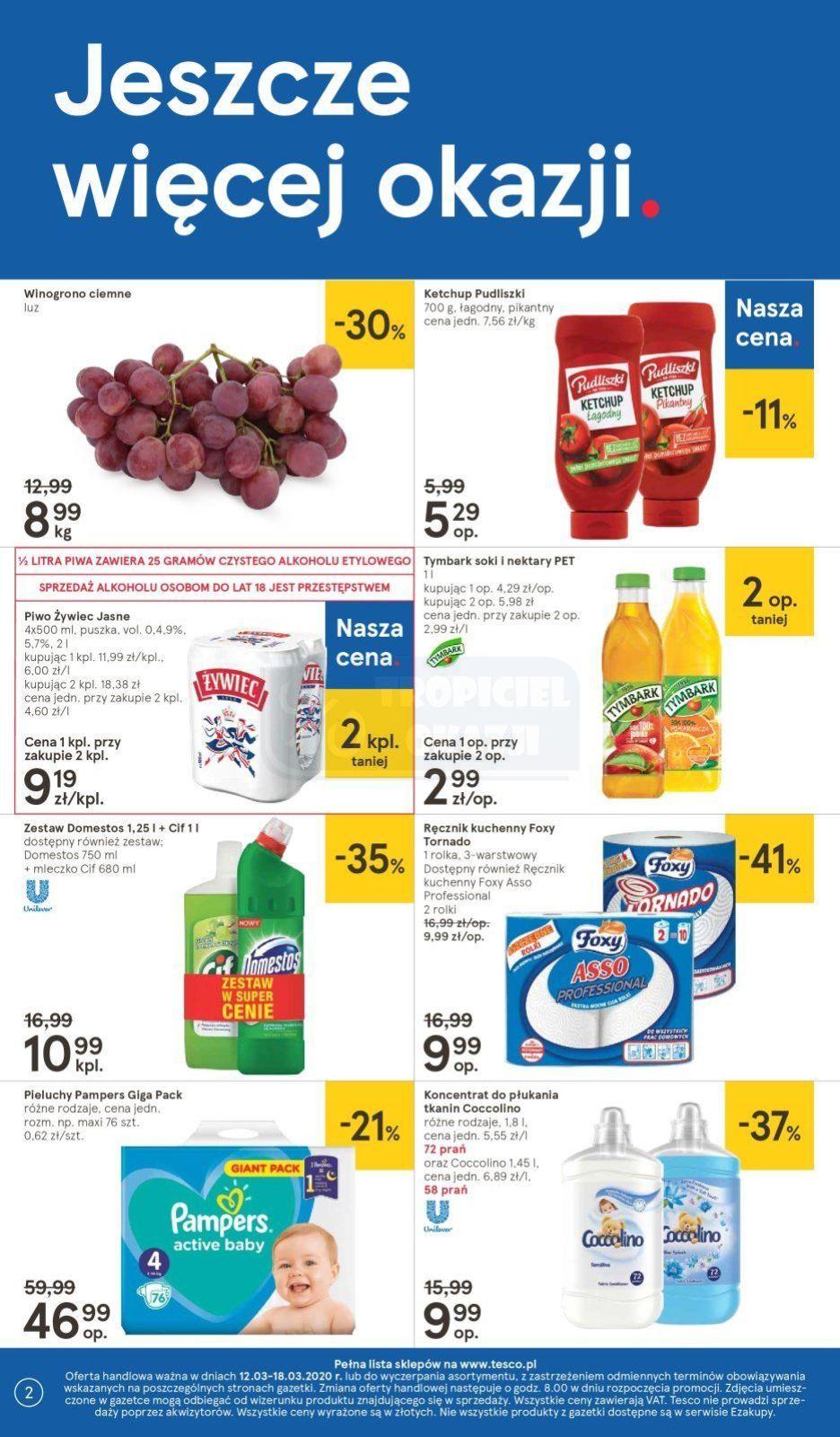 Gazetka promocyjna Tesco str. 2