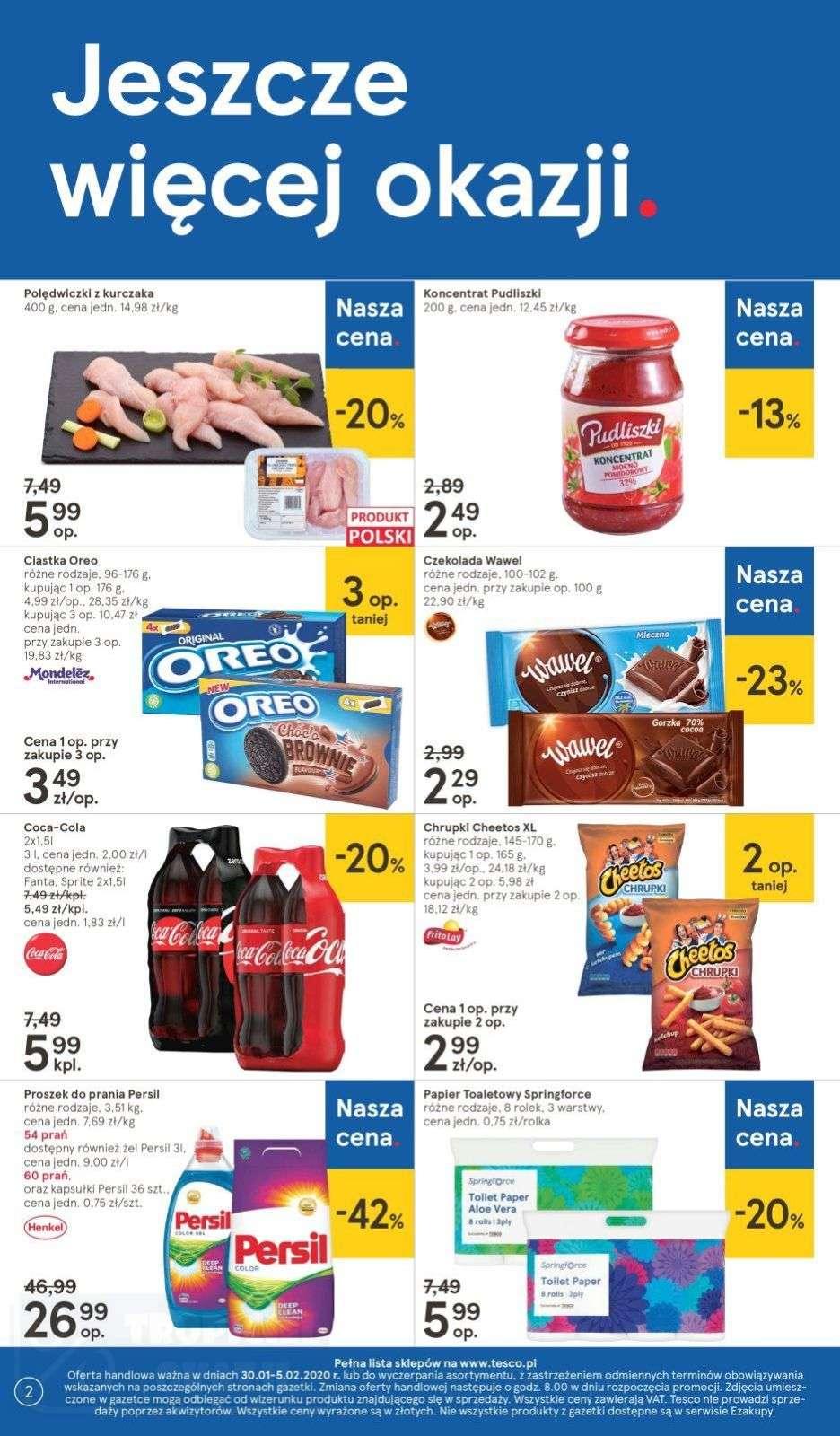 Gazetka promocyjna Tesco str. 2