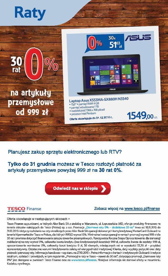 Gazetka promocyjna Tesco str. 30