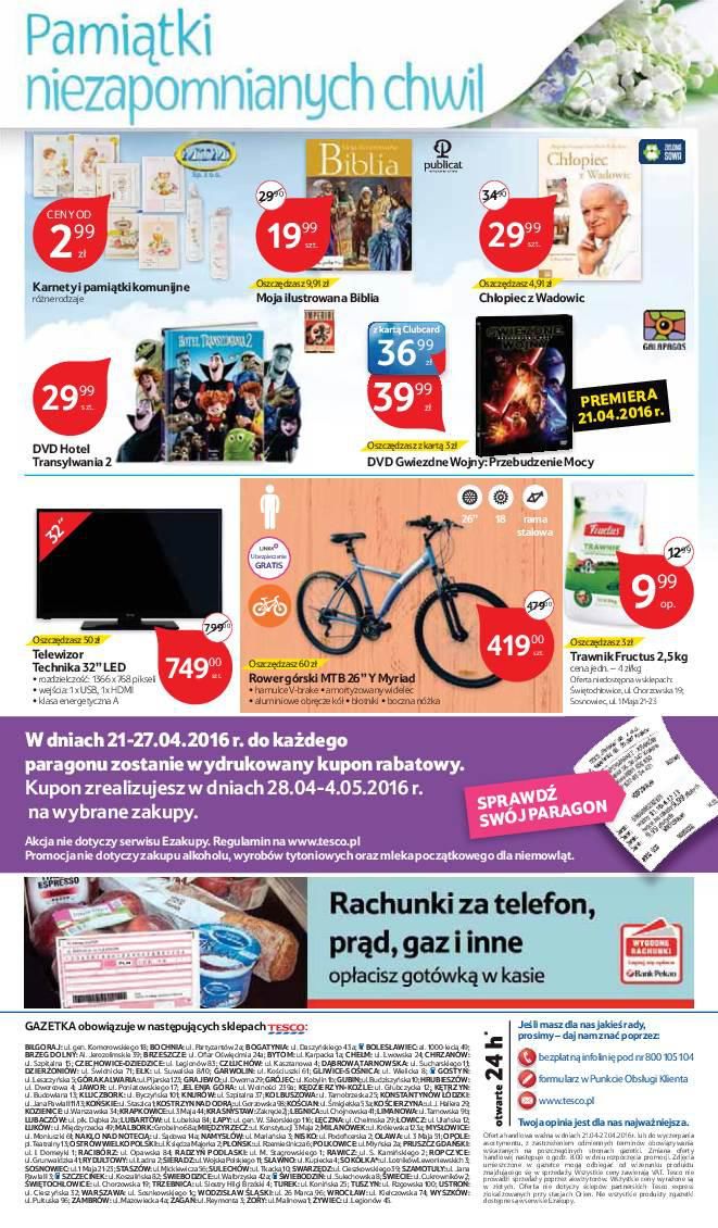 Gazetka promocyjna Tesco str. 12