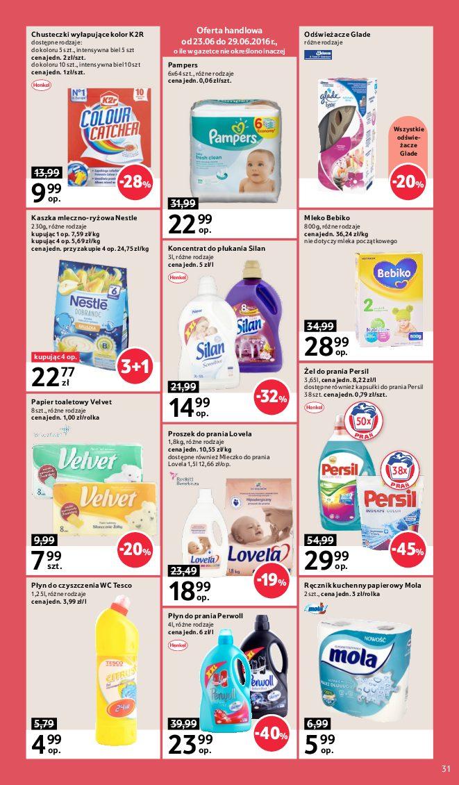 Gazetka promocyjna Tesco str. 31