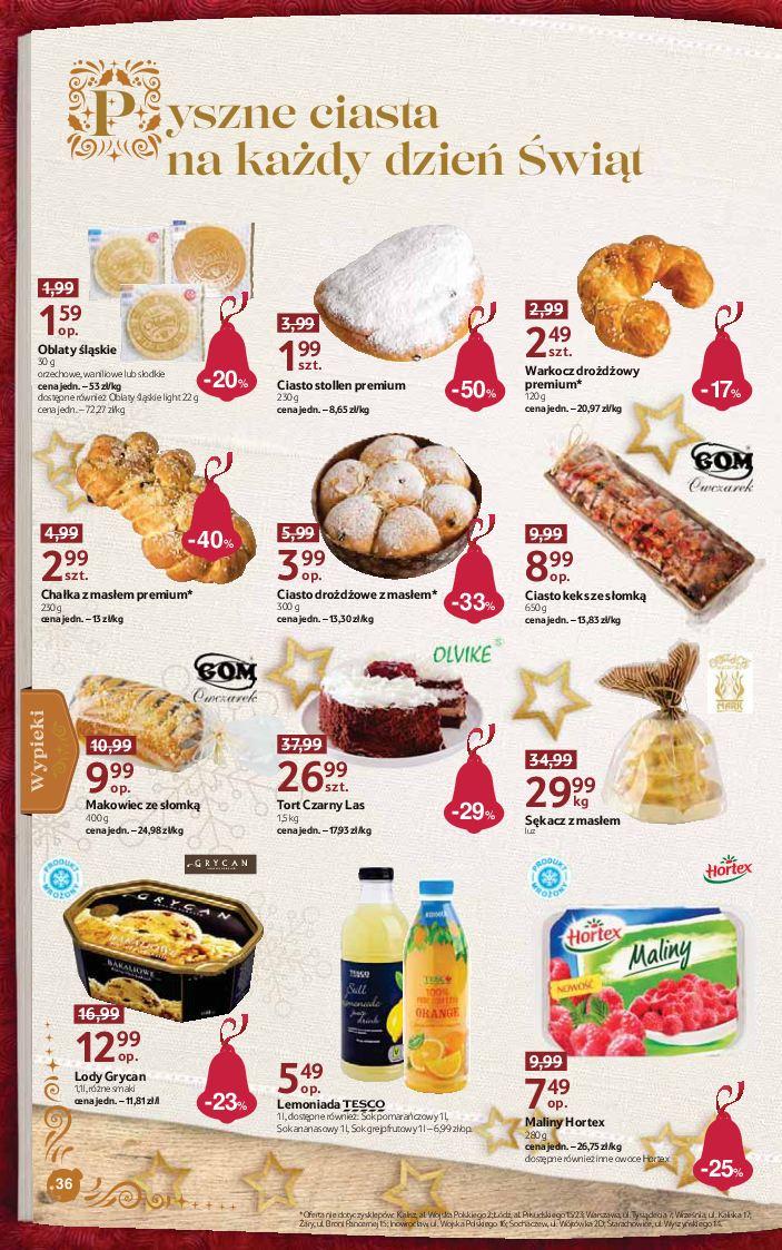 Gazetka promocyjna Tesco str. 36