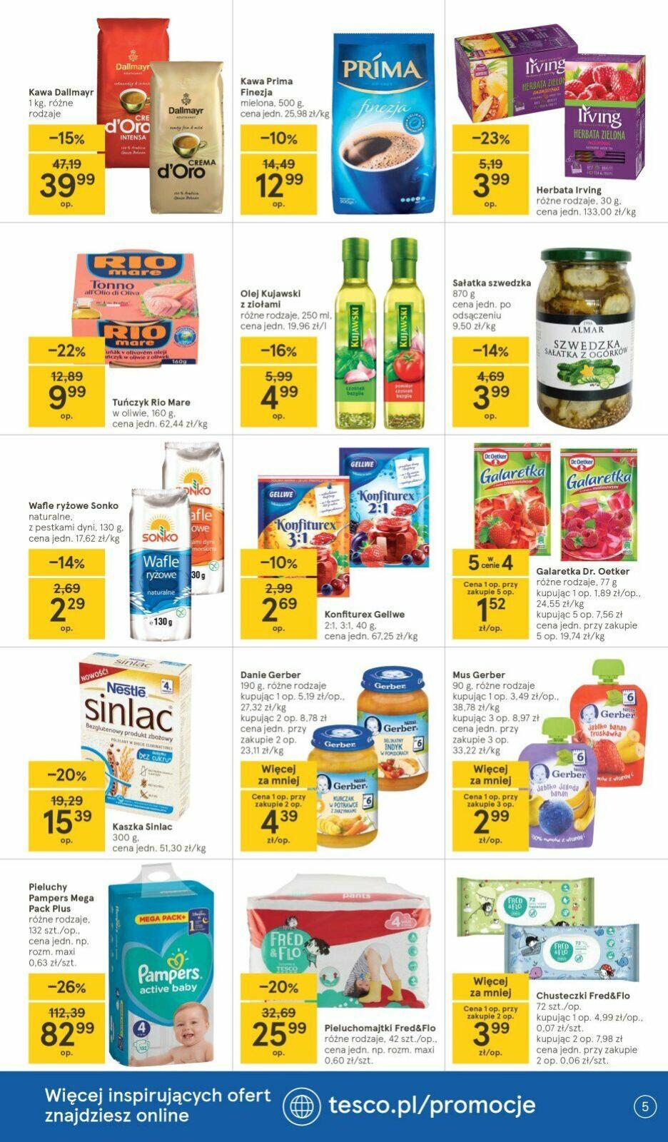 Gazetka promocyjna Tesco str. 5