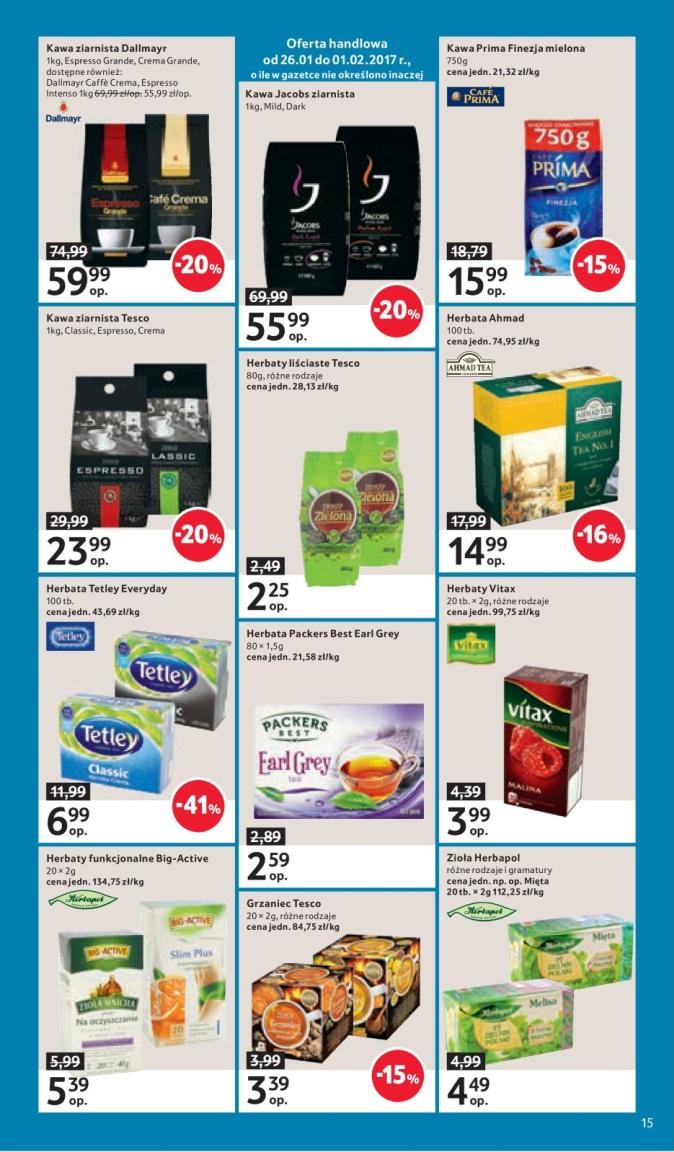 Gazetka promocyjna Tesco str. 15