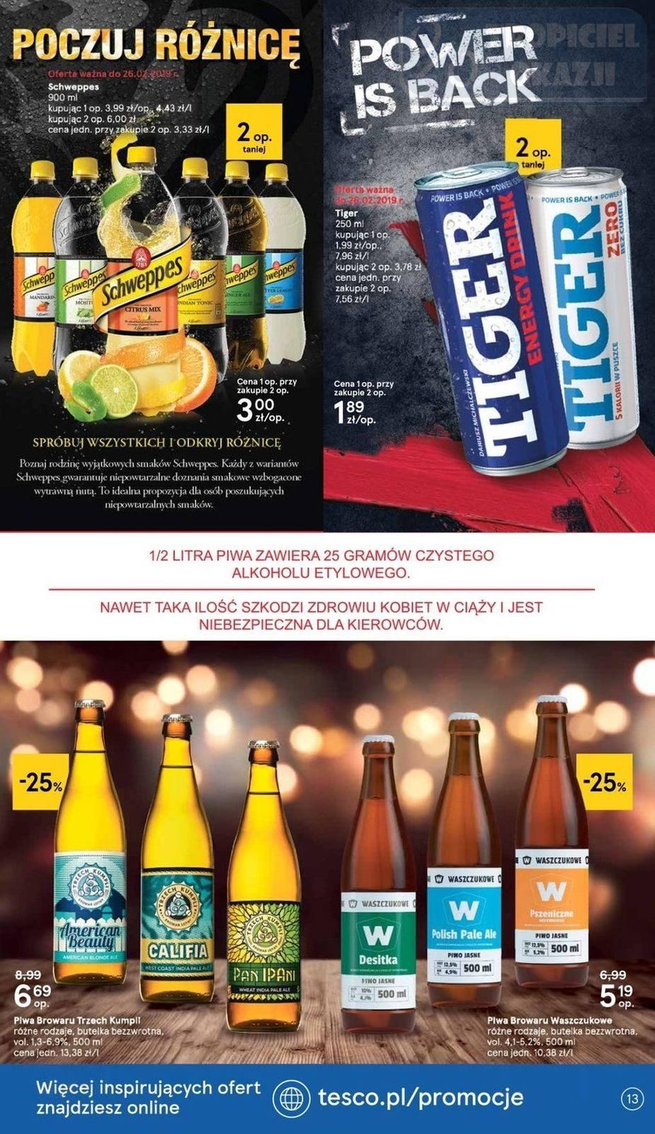 Gazetka promocyjna Tesco str. 13