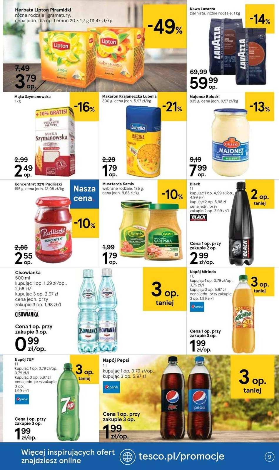 Gazetka promocyjna Tesco str. 9