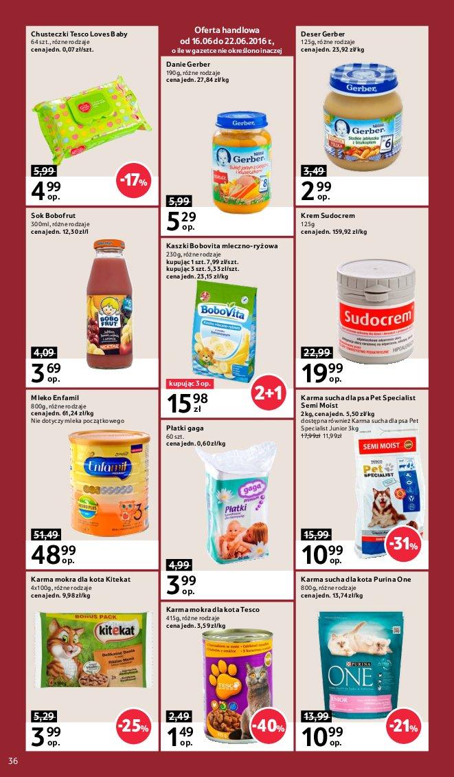 Gazetka promocyjna Tesco str. 36