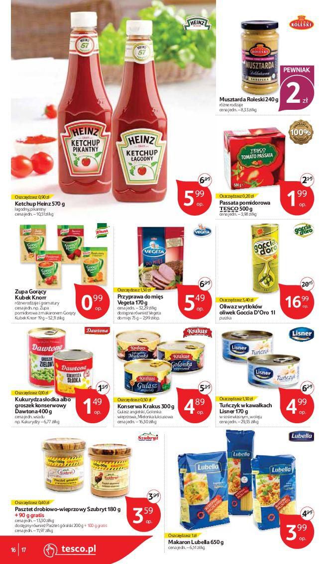 Gazetka promocyjna Tesco str. 17