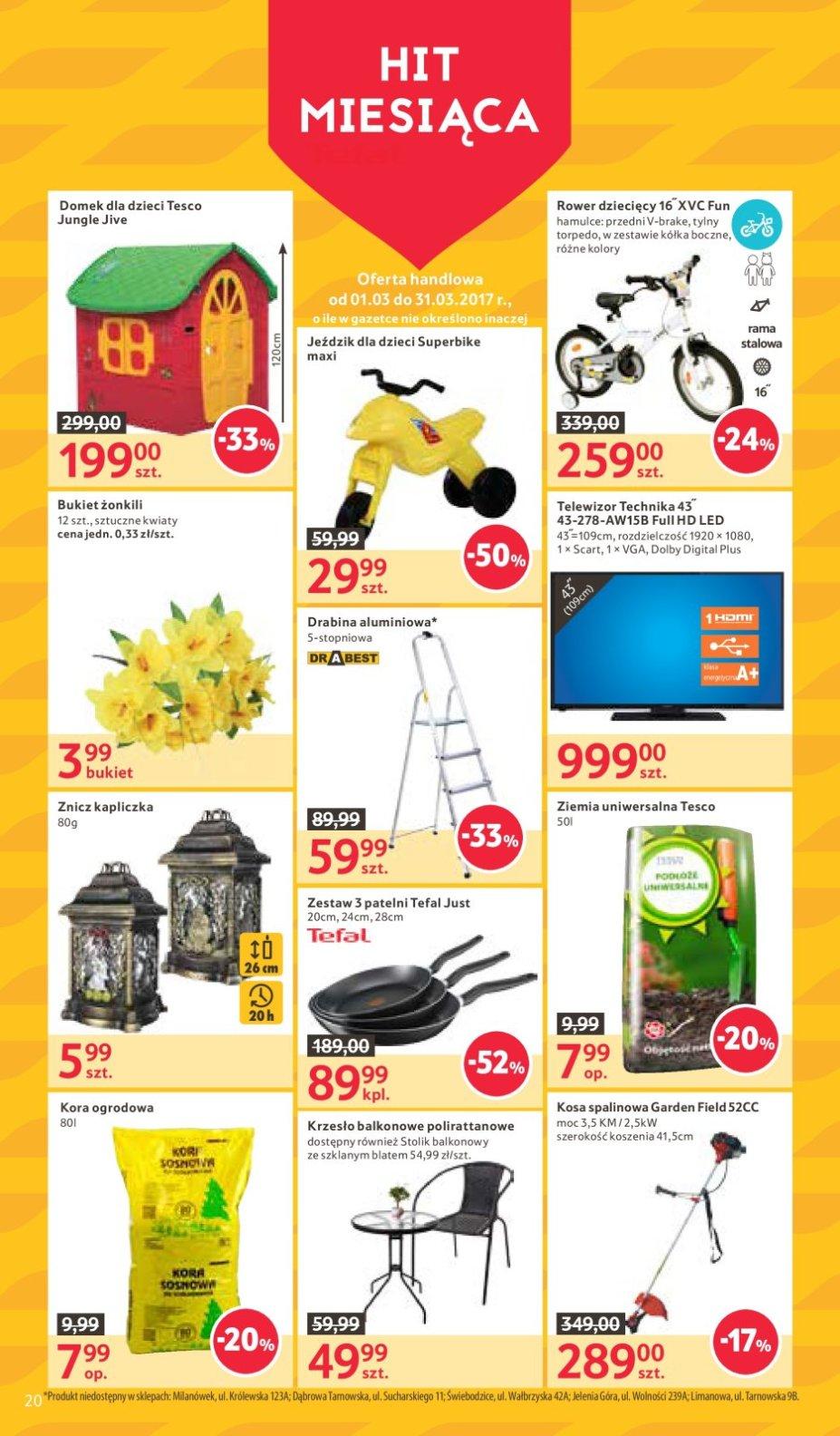 Gazetka promocyjna Tesco str. 20