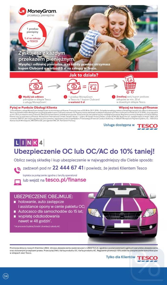 Gazetka promocyjna Tesco str. 34